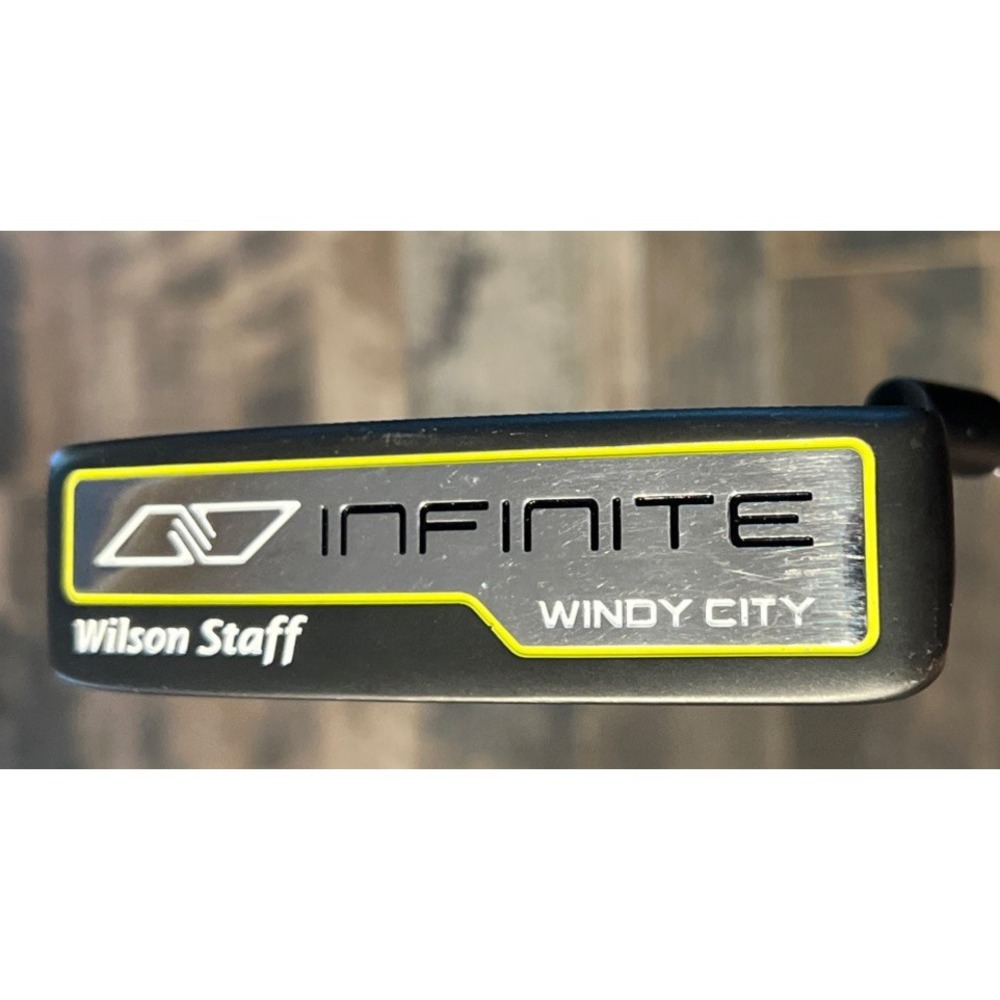Wilson Infinite Windy City Putter Yellow New Grip 33" RH Excellent
